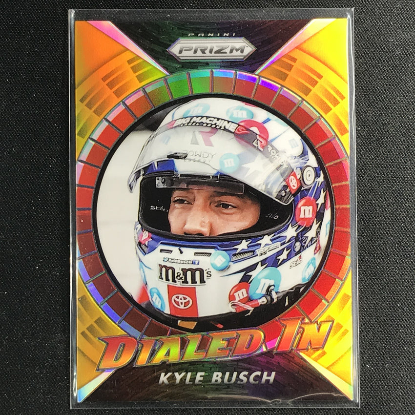 2020 Prizm Racing KYLE BUSCH Dialed In Gold 9/10-Cherry Collectables