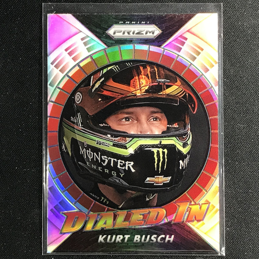 2020 Prizm Racing KURT BUSCH Dialed In Silver #9-Cherry Collectables