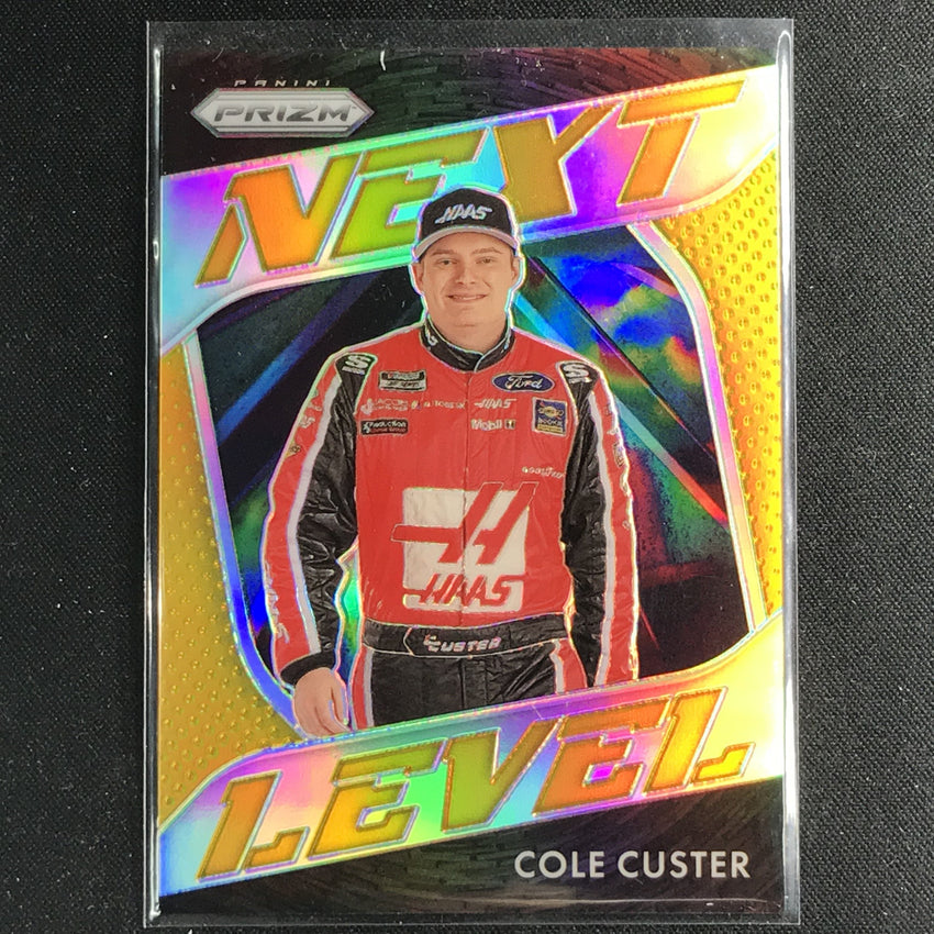 2020 Prizm Racing COLE CUSTER Next Level Rookie Gold 1/10-Cherry Collectables
