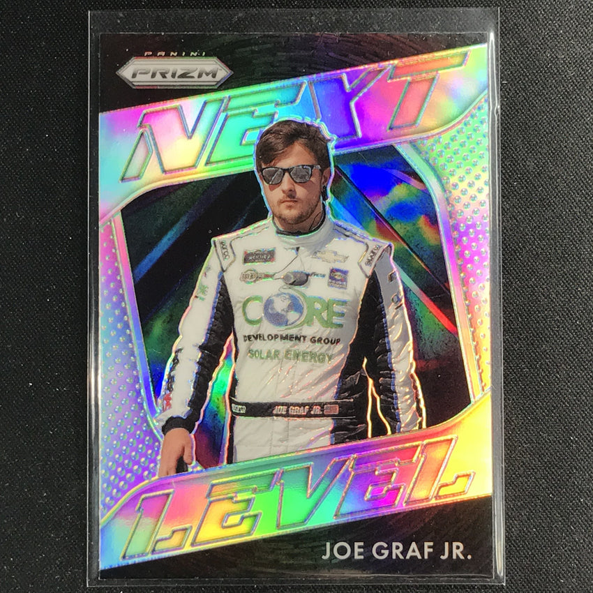 2020 Prizm Racing JOE GRAF JR. Next Level Rookie Silver #6-Cherry Collectables