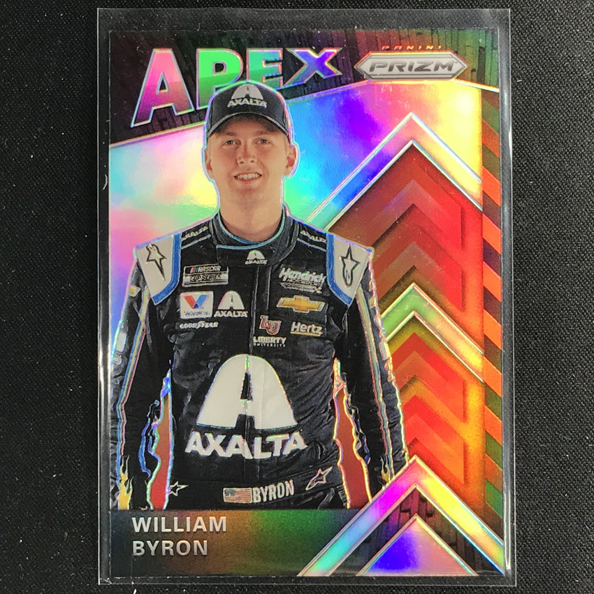 2020 Prizm Racing WILLIAM BYRON Apex Silver #15-Cherry Collectables