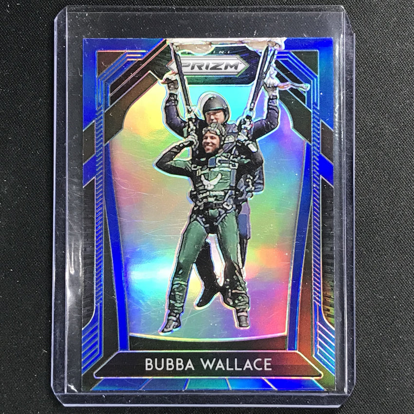 2020 Prizm Racing BUBBA WALLACE Base Variation Blue #15-Cherry Collectables