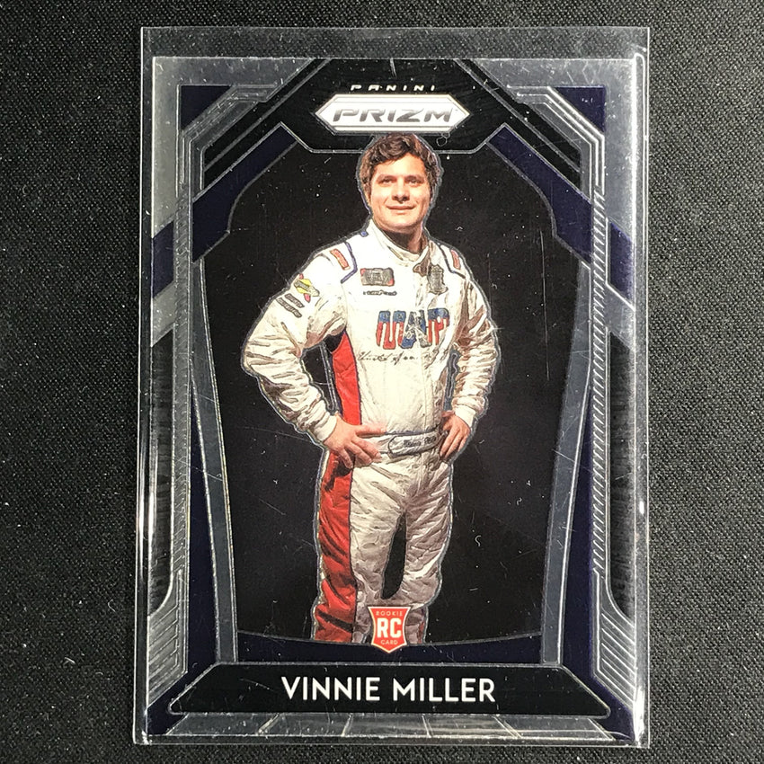 2020 Prizm Racing VINNIE MILLER Rookie Base #43-Cherry Collectables