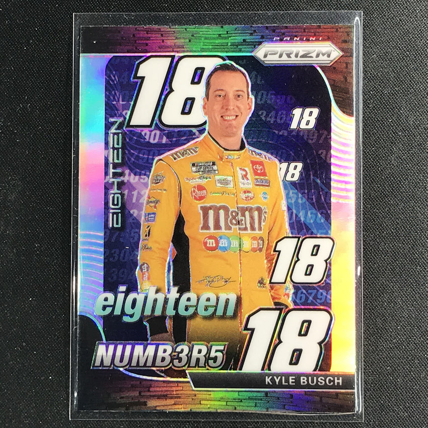 2020 Prizm Racing KYLE BUSCH Numbers Silver #2-Cherry Collectables