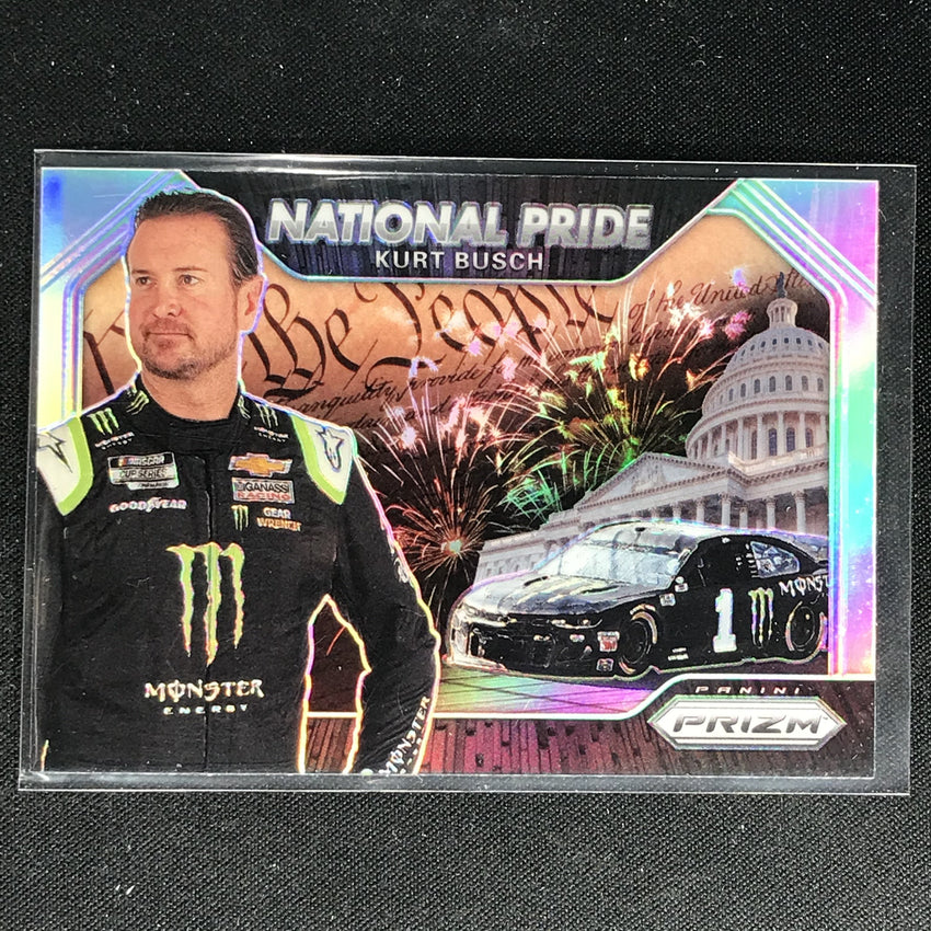 2020 Prizm Racing KURT BUSCH National Pride Silver #6-Cherry Collectables