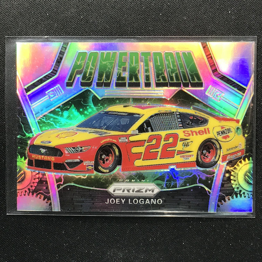 2020 Prizm Racing JOEY LOGANO Power Train Silver #83-Cherry Collectables