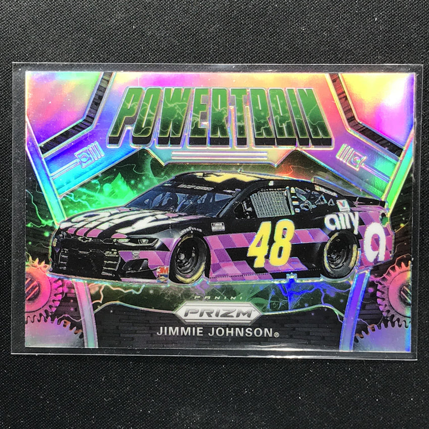 2020 Prizm Racing JIMMIE JOHNSON Power Train Silver #84-Cherry Collectables