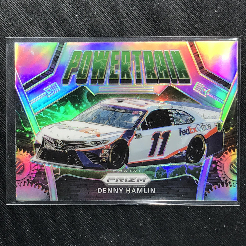 2020 Prizm Racing DENNY HAMLIN Power Train Silver #87-Cherry Collectables
