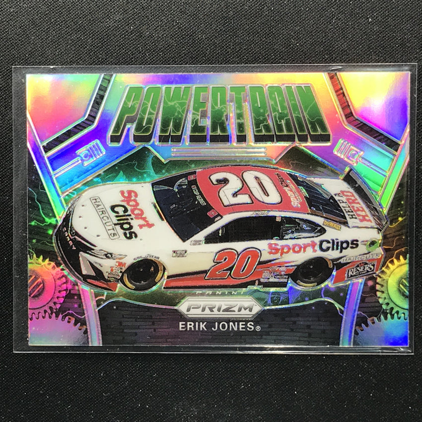 2020 Prizm Racing ERIK JONES Power Train Silver #89-Cherry Collectables