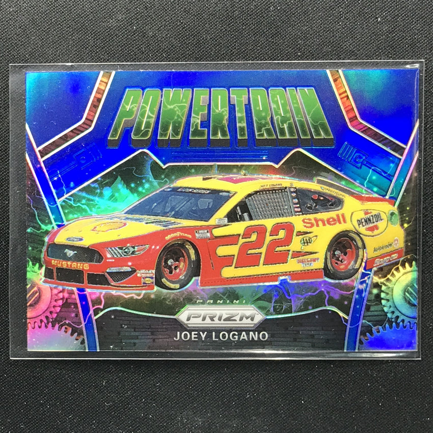 2020 Prizm Racing JOEY LOGANO Power Train Blue #83-Cherry Collectables