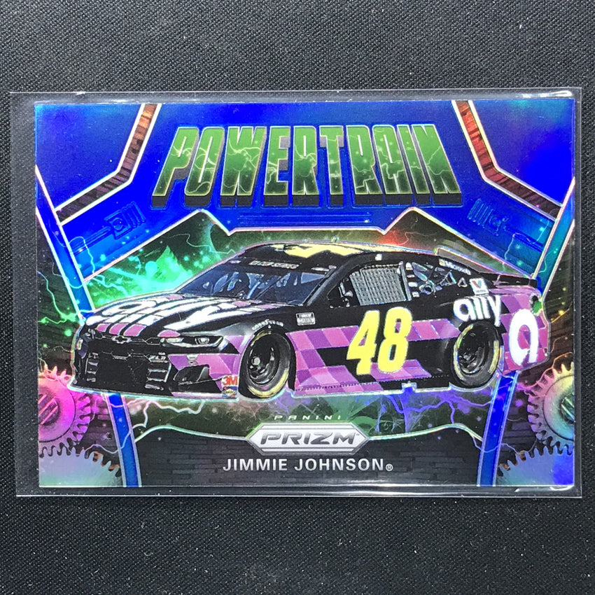 2020 Prizm Racing JIMMIE JOHNSON Power Train Blue #84-Cherry Collectables