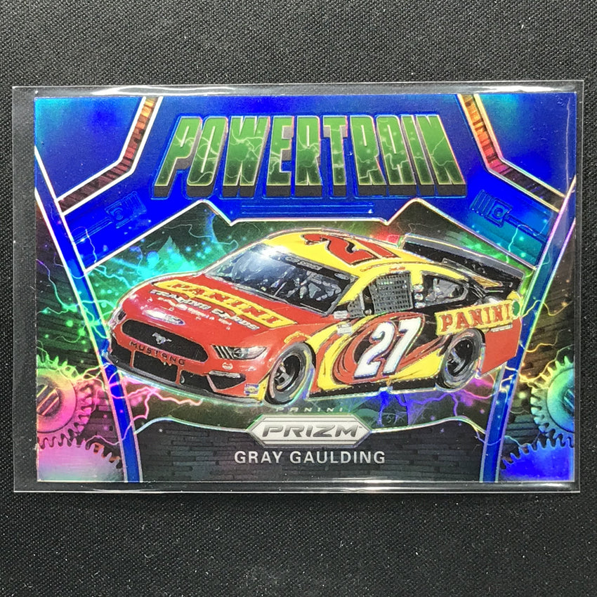 2020 Prizm Racing GRAY GOULDING Power Train Blue #86-Cherry Collectables
