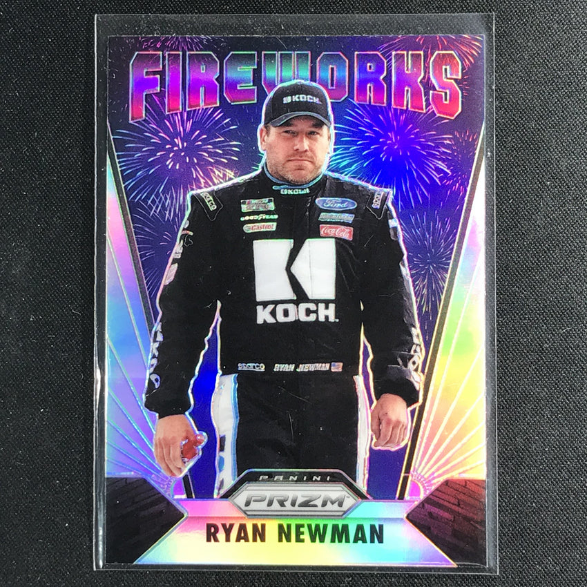 2020 Prizm Racing RYAN NEWMAN Fireworks Silver #5-Cherry Collectables