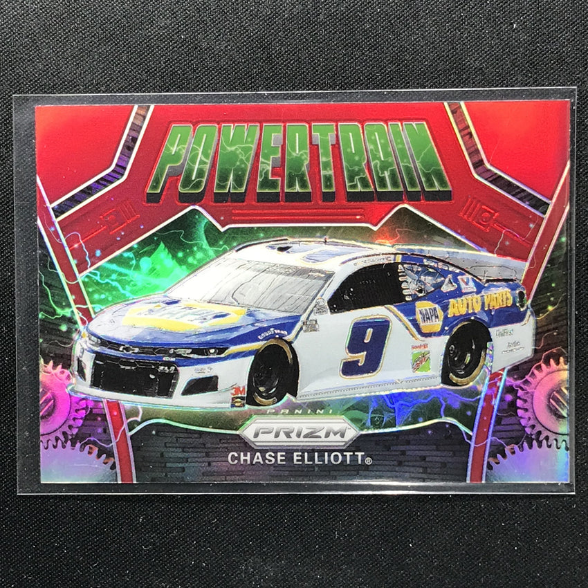 2020 Prizm Racing CHASE ELLIOTT Power Train Red #85-Cherry Collectables