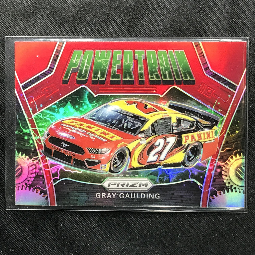 2020 Prizm Racing GRAY GAULDING Power Train Red #86-Cherry Collectables