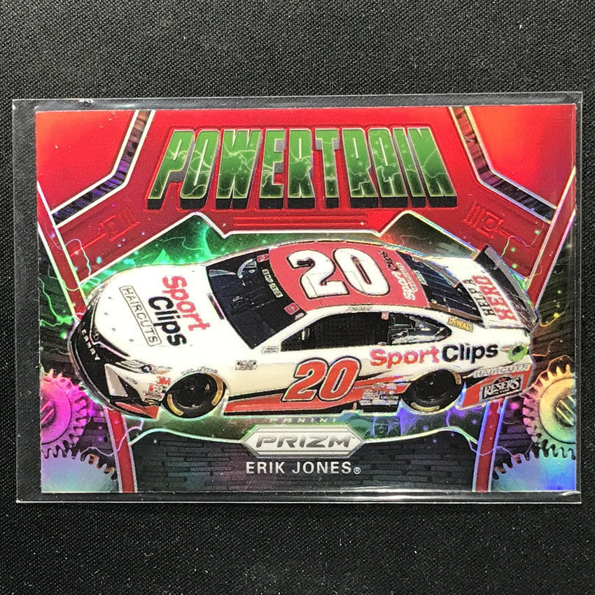 2020 Prizm Racing ERIK JONES Power Train Red #89-Cherry Collectables