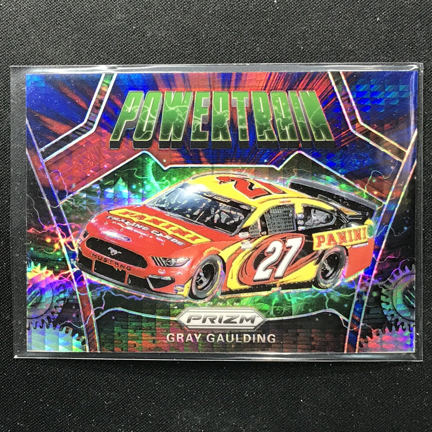 2020 Prizm Racing GRAY GAULDING Power Train Red Blue Hyper #86-Cherry Collectables
