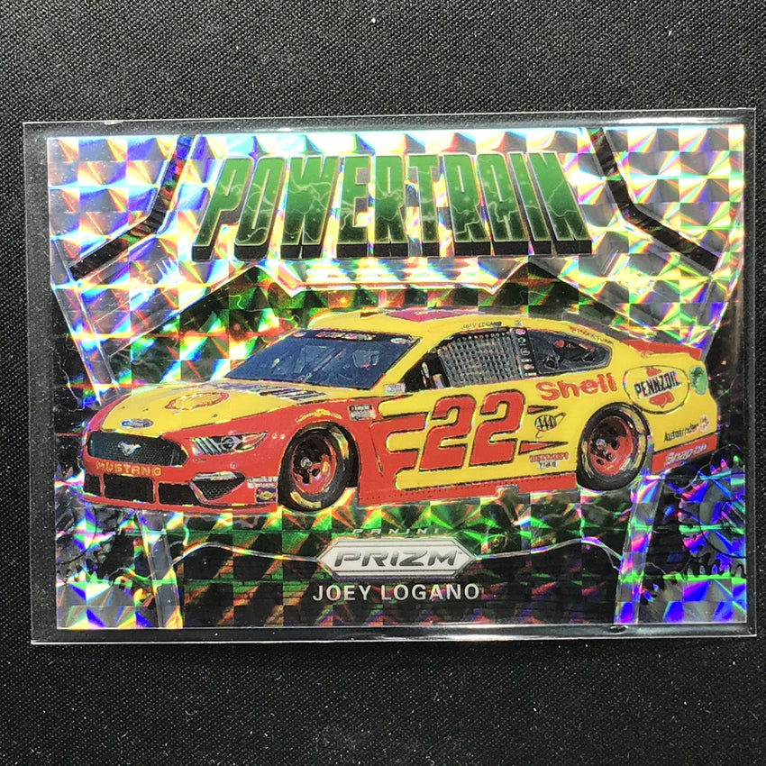 2020 Prizm Racing JOEY LOGANO Power Train Silver Mosaic 198/199-Cherry Collectables