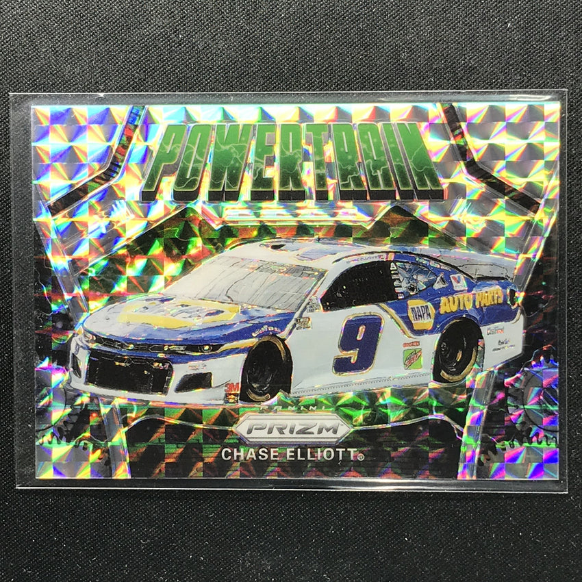 2020 Prizm Racing CHASE ELLIOTT Power Train Silver Mosaic 90/199-Cherry Collectables