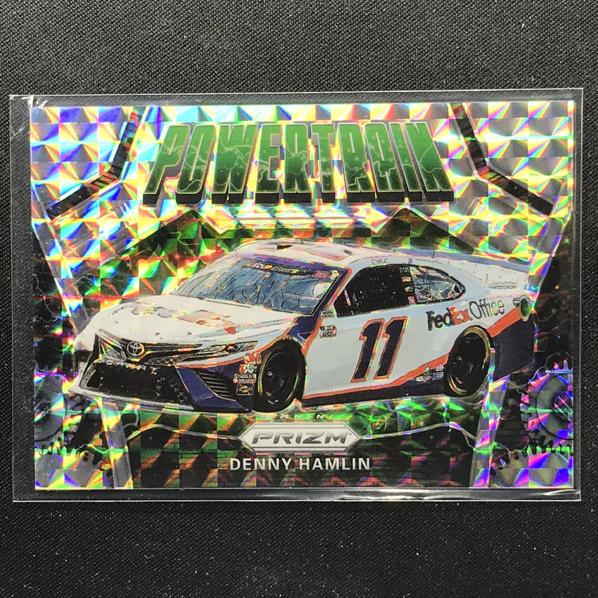 2020 Prizm Racing DENNY HAMLIN Power Train Silver Mosaic 55/199-Cherry Collectables