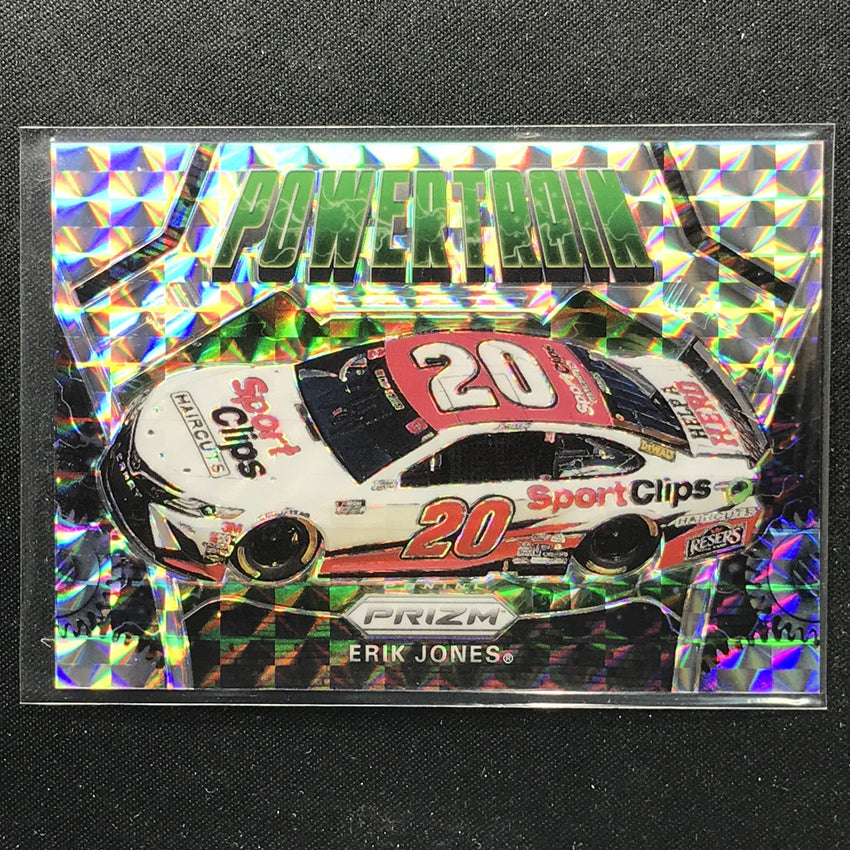 2020 Prizm Racing ERIK JONES Power Train Silver Mosaic 84/199-Cherry Collectables