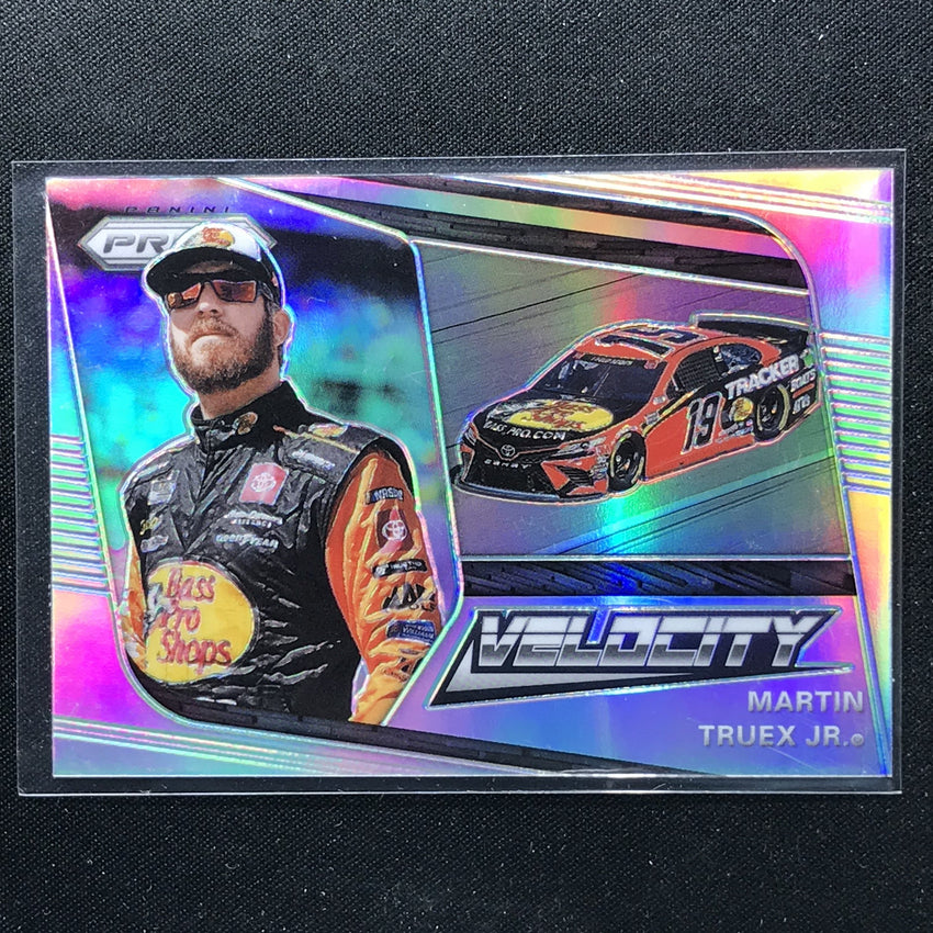 2020 Prizm Racing MARTIN TRUEX JR. Velocity Silver #73-Cherry Collectables