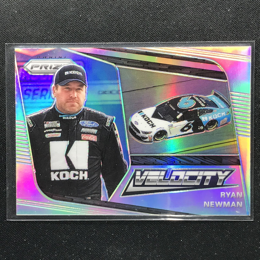 2020 Prizm Racing RYAN NEWMAN Velocity Silver #76-Cherry Collectables