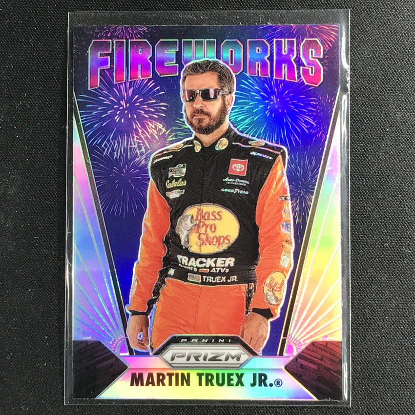 2020 Prizm Racing MARTIN TRUEX JR. Fireworks Silver #12-Cherry Collectables