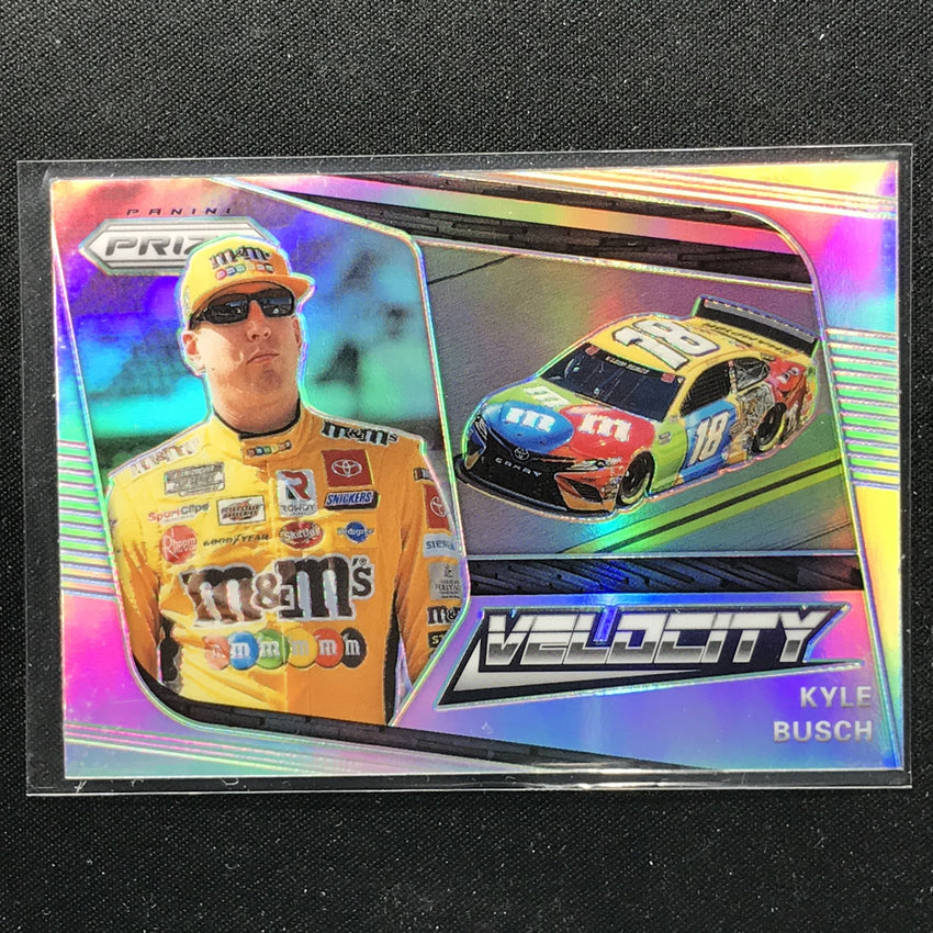 2020 Prizm Racing KYLE BUSCH Velocity Silver #78-Cherry Collectables