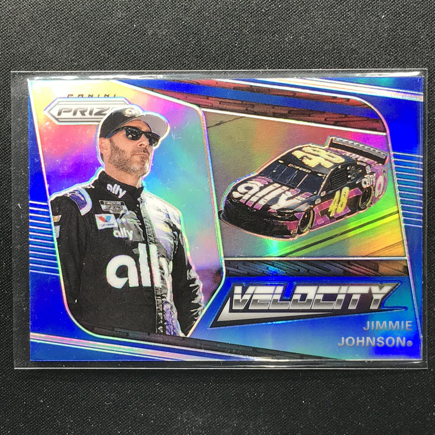 2020 Prizm Racing JIMMIE JOHNSON Velocity Blue #79-Cherry Collectables