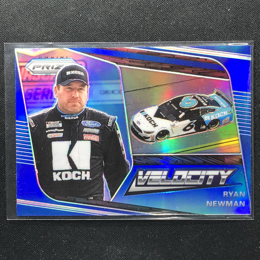 2020 Prizm Racing RYAN NEWMAN Velocity Blue #76-Cherry Collectables