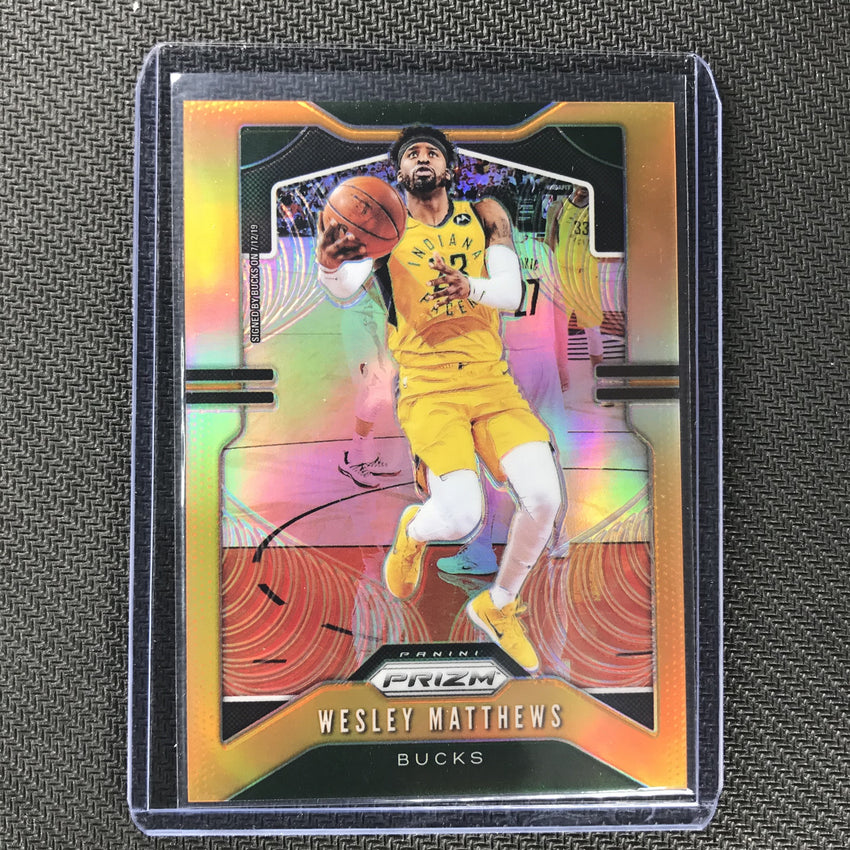 2019-20 Prizm WESLEY MATTHEWS Orange Prizm /49-Cherry Collectables