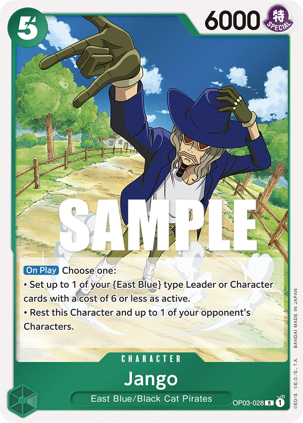 OP03-028 Jango -Rare OP-03 Pillars of Strength Cherry Collectables OP03-028 Jango -Rare OP-03 Pillars of Strength Cherry Collectables