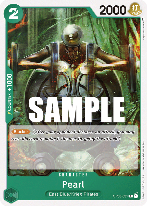 Pearl #OP03-031 - Common OP-03 Pillars of Strength