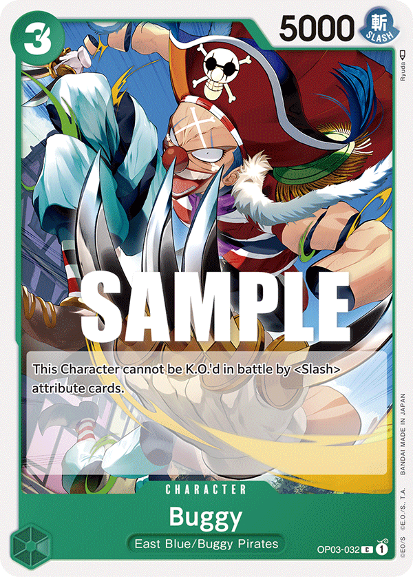 Buggy (032) #OP03-032 - Common OP-03 Pillars of Strength