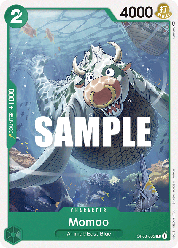 Momoo #OP03-035 - Common OP-03 Pillars of Strength