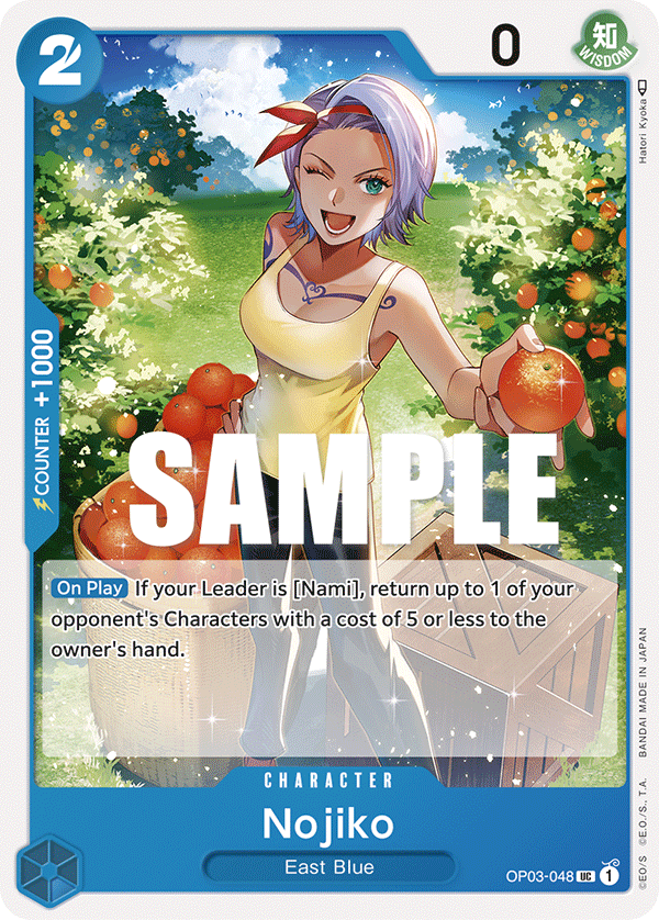 Nojiko #OP03-048 - Uncommon OP-03 Pillars of Strength