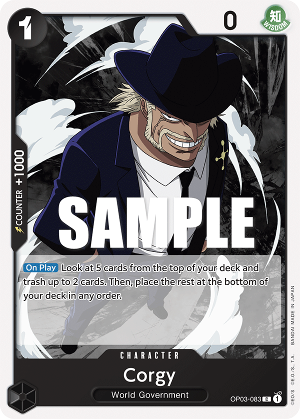 Corgy #OP03-083 - Common OP-03 Pillars of Strength