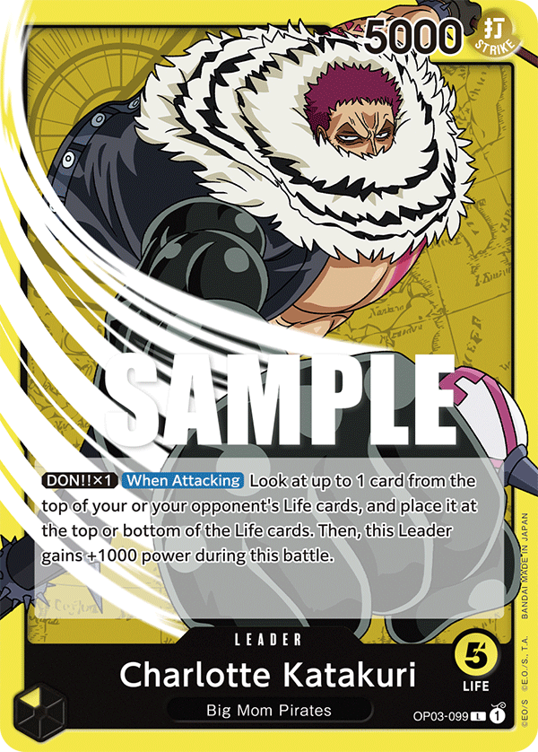 Charlotte Katakuri (099) #OP03-099 - Leader OP-03 Pillars of Strength