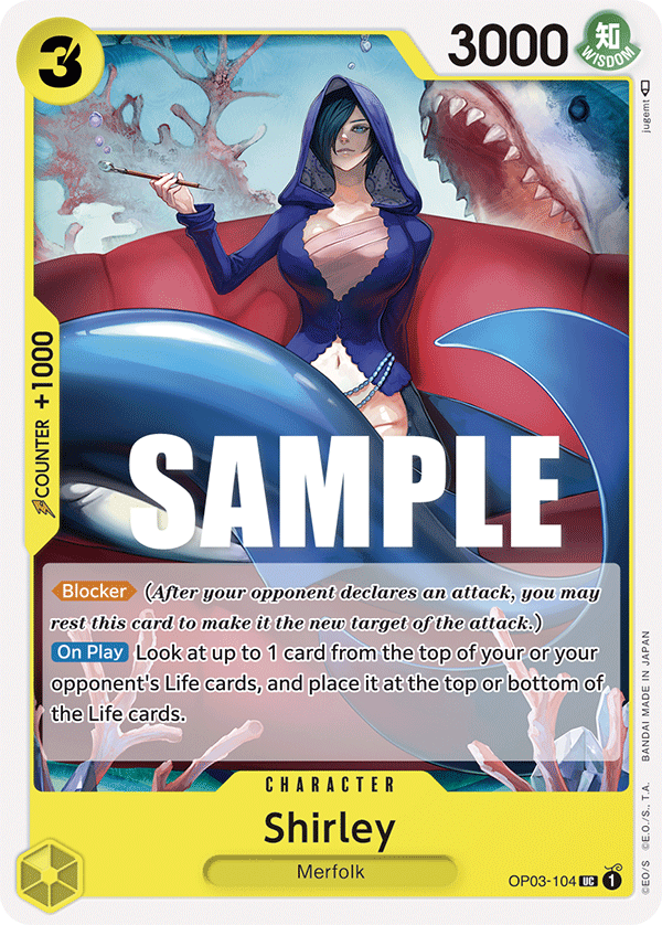 Shirley #OP03-104 - Uncommon OP-03 Pillars of Strength