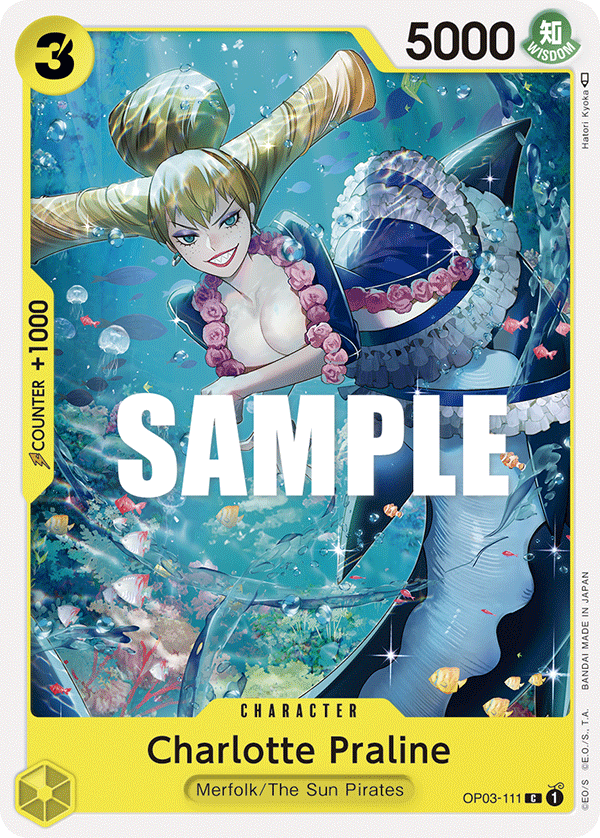 Charlotte Praline #OP03-111 - Common OP-03 Pillars of Strength