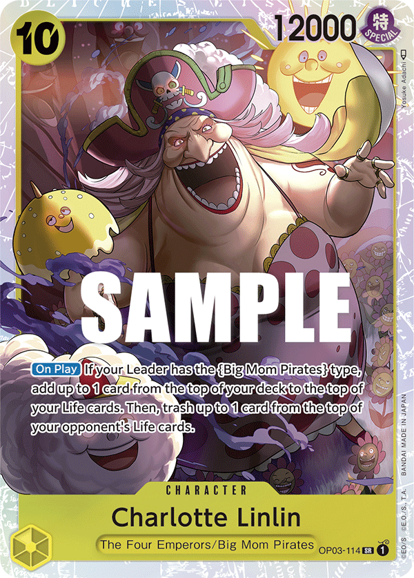Charlotte Linlin (114) #OP03-114 - Super Rare OP-03 Pillars of Strength