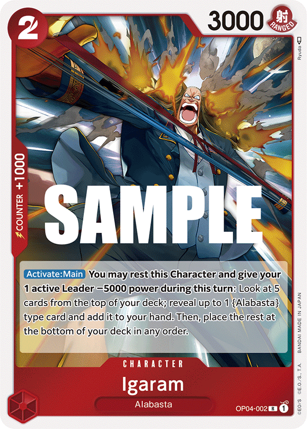op04 rare cards OP04-002