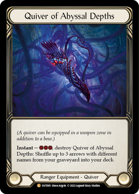 Quiver of Abyssal Depths - OUT095 - Legendary Outsiders