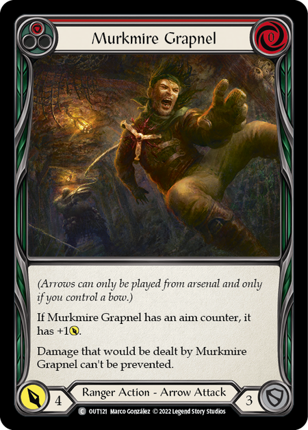 Murkmire Grapnel (Red) - OUT121 - Common Outsiders