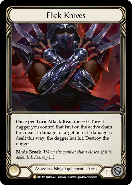 Flick Knives - OUT139 - Legendary Outsiders