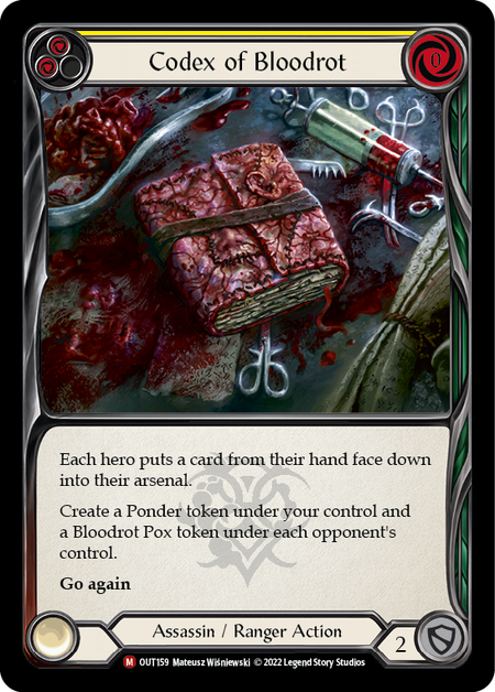 Codex of Bloodrot - OUT159 - Majestic Outsiders