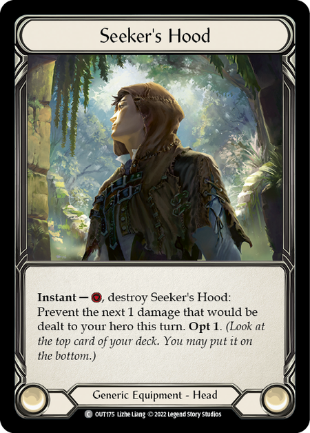Seeker's Hood - OUT175 - Common Outsiders