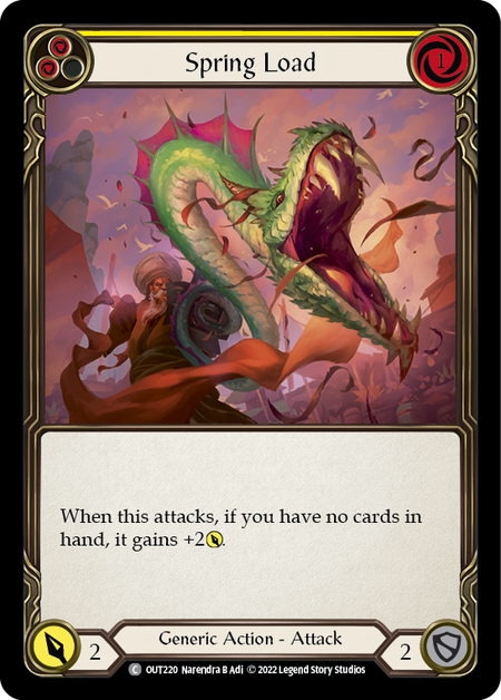 Spring Load (Yellow) - OUT220 - Common Outsiders