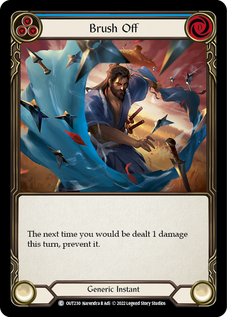 Brush Off (Blue) - OUT230 - Common Outsiders